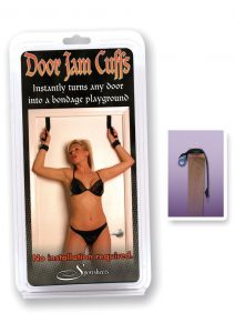 Door Jam Cuffs Black