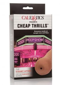 Cheap Thrills The Steamy Affair Stroker Brown 5 Inch