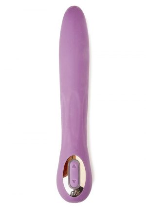 Bentlii 15-function Dual Motor USB Rechargeable Silicone Vibrator Waterproof Purple