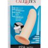 PPA With Jock Strap Strap On Penis Sleeve Ivory 7 Inch