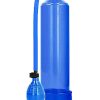 Pumped By Shots Classic Penis Pump Blue