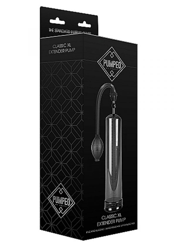 Pumped By shots Classic Extra Large Extender Pump Black