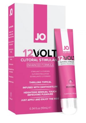 Jo 12Volt Clitoral Stimulant Enhanced Formula .34 Ounce