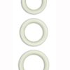 Firefly Halo Medium Silicone Cock Ring Clear