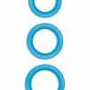 Firefly Halo Small Silicone Cock Ring Blue