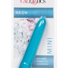 MINI NEON VIBES MULTI SPEED VIBRATOR 4.6 INCH BLUE