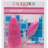 Pocket Exotics Pink Passion Bullet Multispeed 2.1 Inch Pink