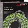 Double Helix Quick Release Erection Ring Sized To Fit Black