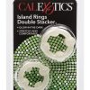 Island Rings Double Stacker Glow In The Dark 2 Styles
