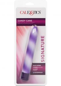 CANDY CANE 6 INCH WATERPROOF PURPLE