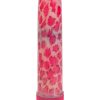 HOUSTONS PINK LEOPARD MASSAGER 4.5 INCH PINK