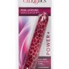 HOUSTONS PINK LEOPARD  MASSAGER 6.5 INCH PINK