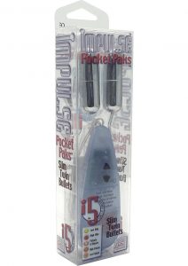Impulse Pocket Paks Slim Twin Bullets Silver
