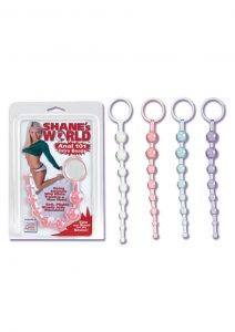 Shanes 101 Intro Anal Beads 7.5 Inch Purple