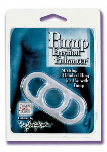 Dr Joel Kaplan Pump Erection Enhancer Stretchy Hanheld Ring Clear