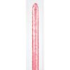 Translucence Slim Jim Duo Double Dong 17 Inch Pink