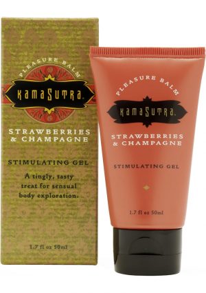 Stimulating Pleasure Balm Strawberries and Champagne 1.7 Ounce