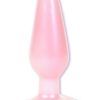 Crystal Jellies Jelly Butt Plug Medium Sil A Gel Pink