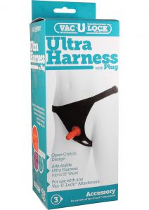 Vac U Lock Ultra Harness With Plug Black