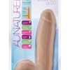 Au Naturel Sensa Feel Dildo 7 inch Non Vibrating Suction Cup
