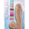 Au Naturel Sensa Feel Dildo 6.5 Flesh Non Vibrating
