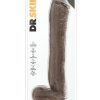 Dr Skin Mr Ed Realistic Dildo Chocolate 13 Inch