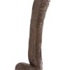 Dr Skin Mr Ed Realistic Dildo Chocolate 13 Inch