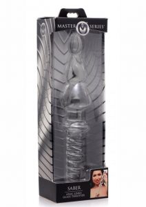 Master Series Saber Anal Links Glass Thruster Probe
