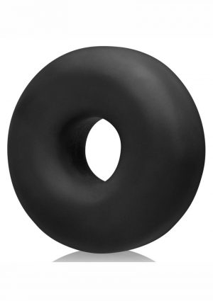 Big Ox Super Mega Stretch Silicone Cock Ring Black Ice