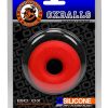 Big Ox Super Mega Stretch Silicone Cock Ring Red Ice