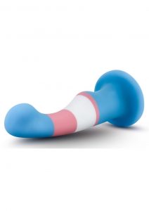 Blush Avant Pride P2 Silicone Dildo Waterproof True Blue 6 Inch