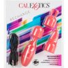 Calexotics Rechargeable Massager Kit Waterproof Red