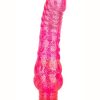 Sparkle Glitter Jack Vibrator Waterproof Pink 5.75 Inches