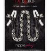 Nipple Play Crystal Chain Nipple Clamp Adjustable