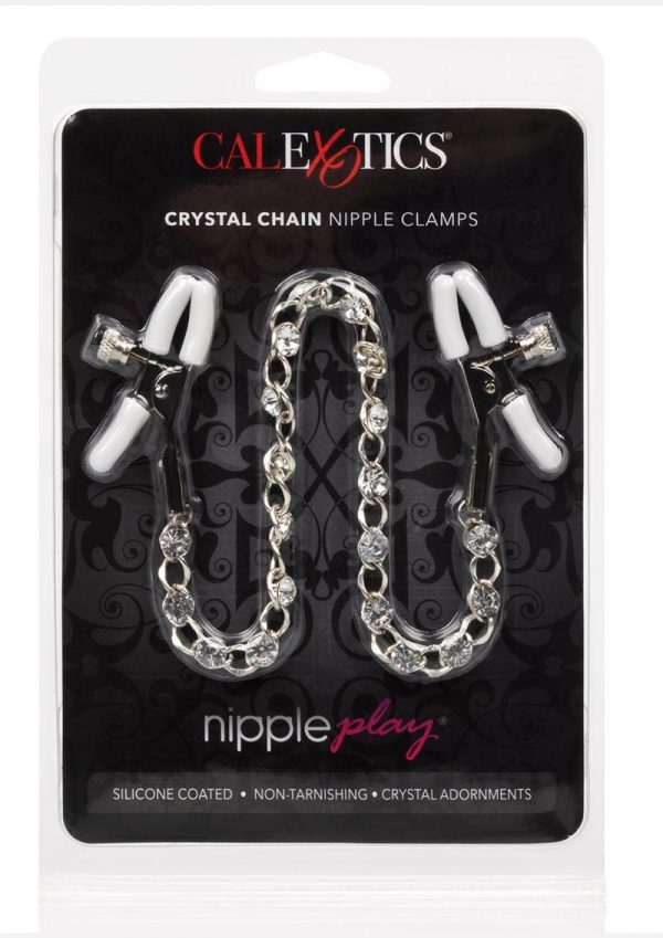 Nipple Play Crystal Chain Nipple Clamp Adjustable