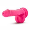Neo Dual Density Realistic Cock With Balls Pink 6 Inch