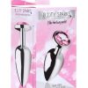 Booty Sparks Pink Gem Large Anal Plug Pink/Silver
