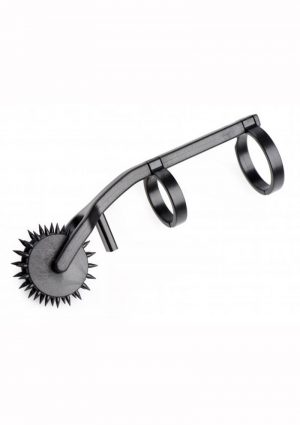 Master Series Thorn Double Finger Pinwheel Plastic Black