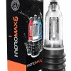 Bathmate Hydromax5 Penis Pump Waterproof Crystal Clear
