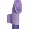 Fingerific Silicone Finger Clitoral Stimulator Rechargeable Waterproof Purple