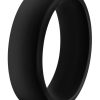 Performance Silicone Go Pro Cock Ring Black 1.5 Inch Diameter