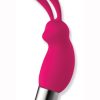 The 9 Silibuns Bunny Bullet Pink Vibrating