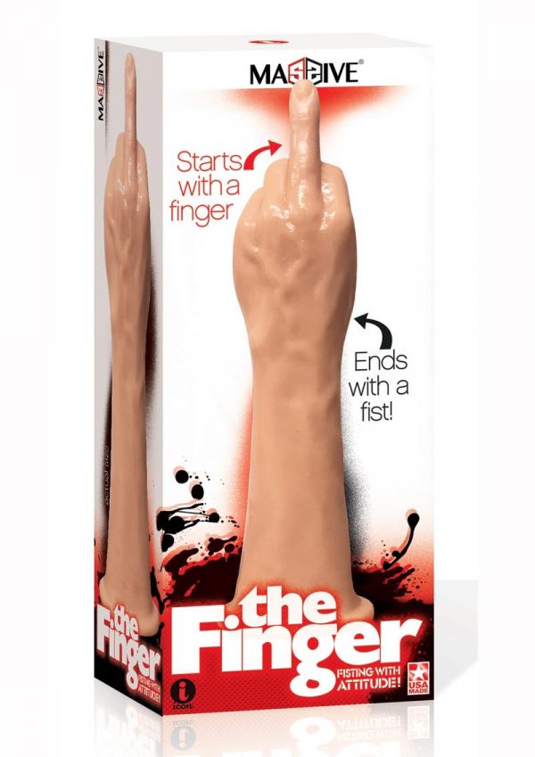 Massive The Finger Fisting Trainer Probe Flesh 14 Inches