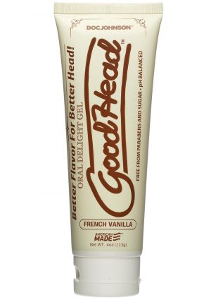 GoodHead Oral Delight Gel French Vanilla 4 Ounce