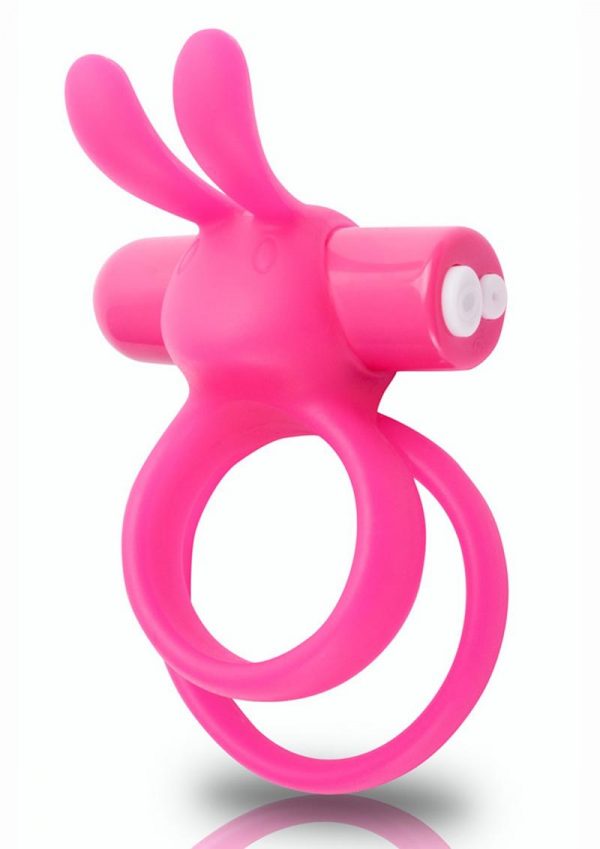 Charged Ohare XL Silicone USB Rechargeable Wearable Rabbit Vibe C-Ring Pink (Individual)
