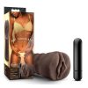 Hot Chocolate Alexis Chocolate Male Masturbator Pussy Pocket Non Vibrating
