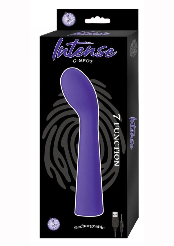 Intense G Spot 7 Function Rechargeable Silicone Waterproof Purple
