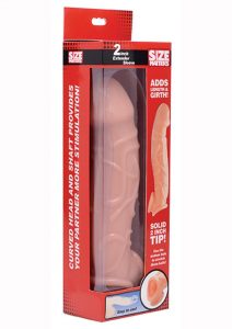 Size Matters 2 Inch Penis Extender Sleeve Flesh 9 Inches