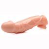 Size Matters 2 Inch Penis Extender Sleeve Flesh 9 Inches
