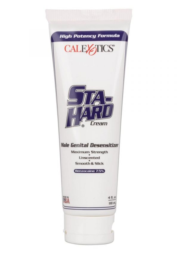 Sta-Hard Desensitizing Cream High Potency Formula 4 Ounces